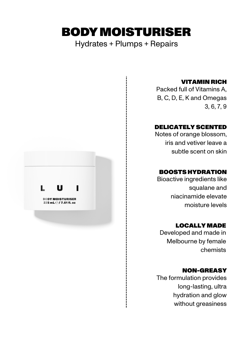 BODY MOISTURISER